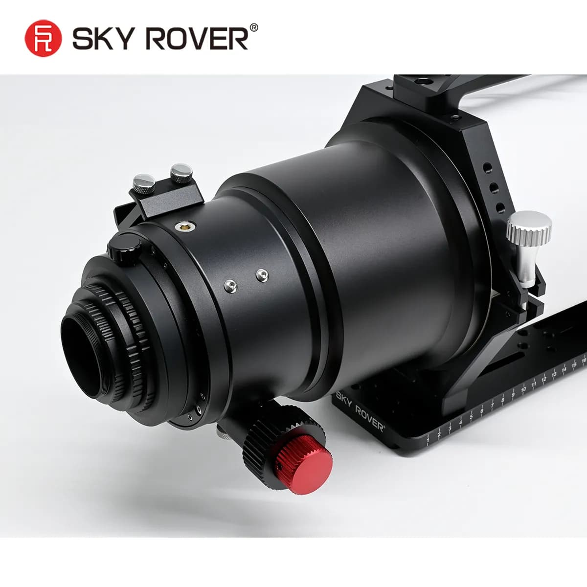 Rigid 3.7-inch dual-speed focuser and mounting hardware