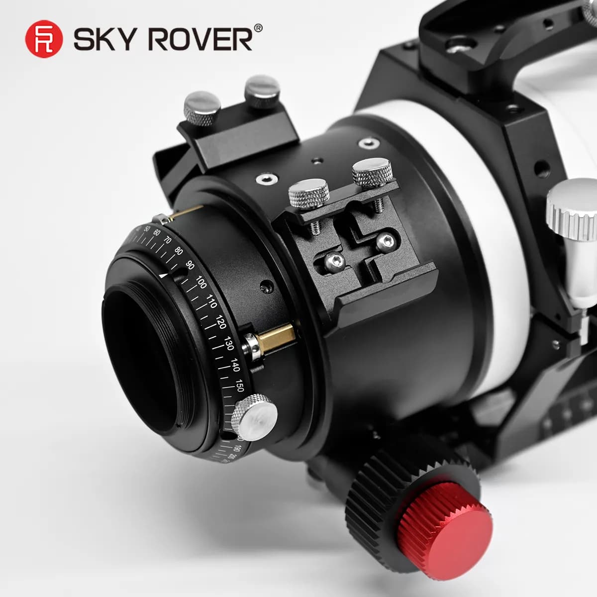 3.3" dual-speed focuser with tilt and rotation control
