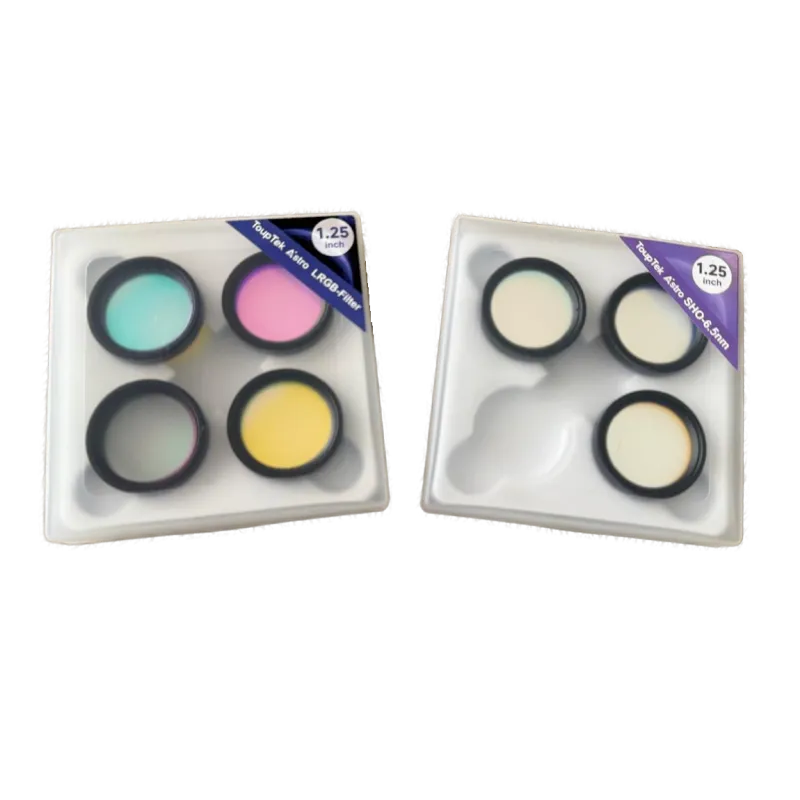 ToupTek LRGB + SHO Narrowband (6.5nm) Filter Set  for 1.25"