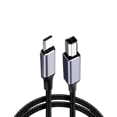 Type-C to Type-B USB2.0 Cable 0.5M