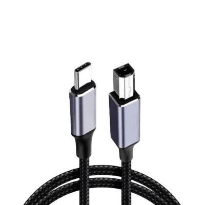 Type-C to Type-B USB2.0 Cable 1M